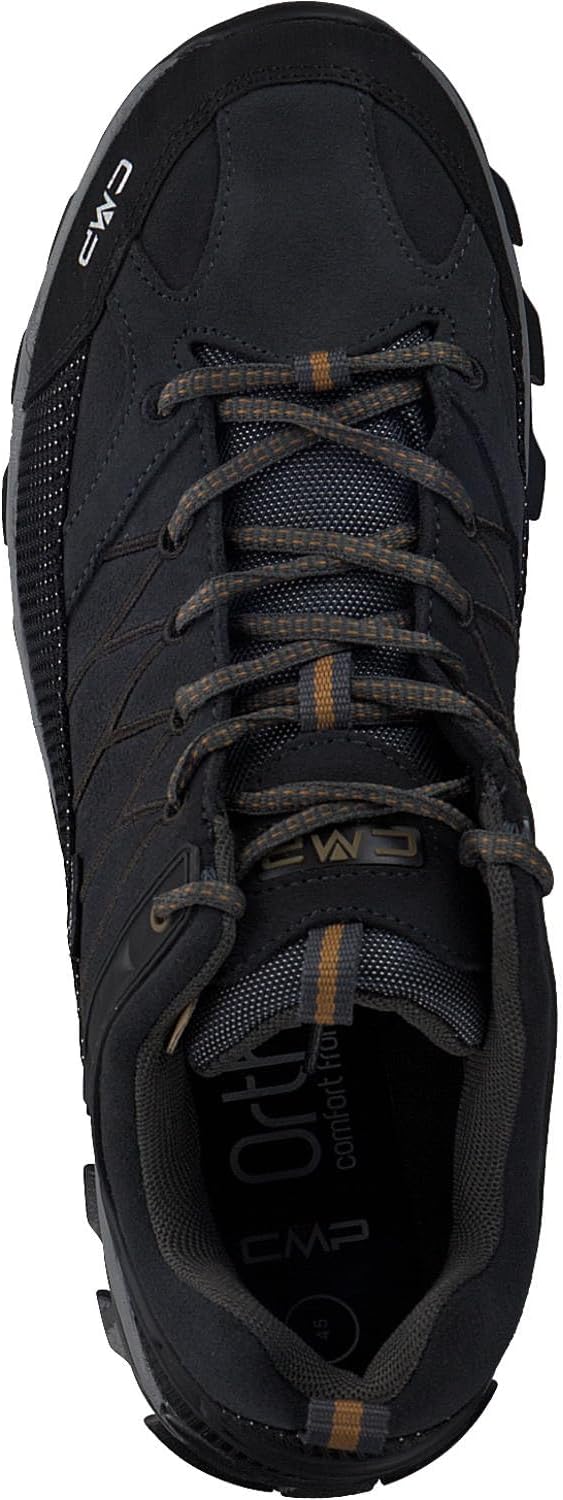 CMP Herren Rigel Low Shoes Wp Trekking-Schuhe 39 EU Antracite Arabica, 39 EU Antracite Arabica