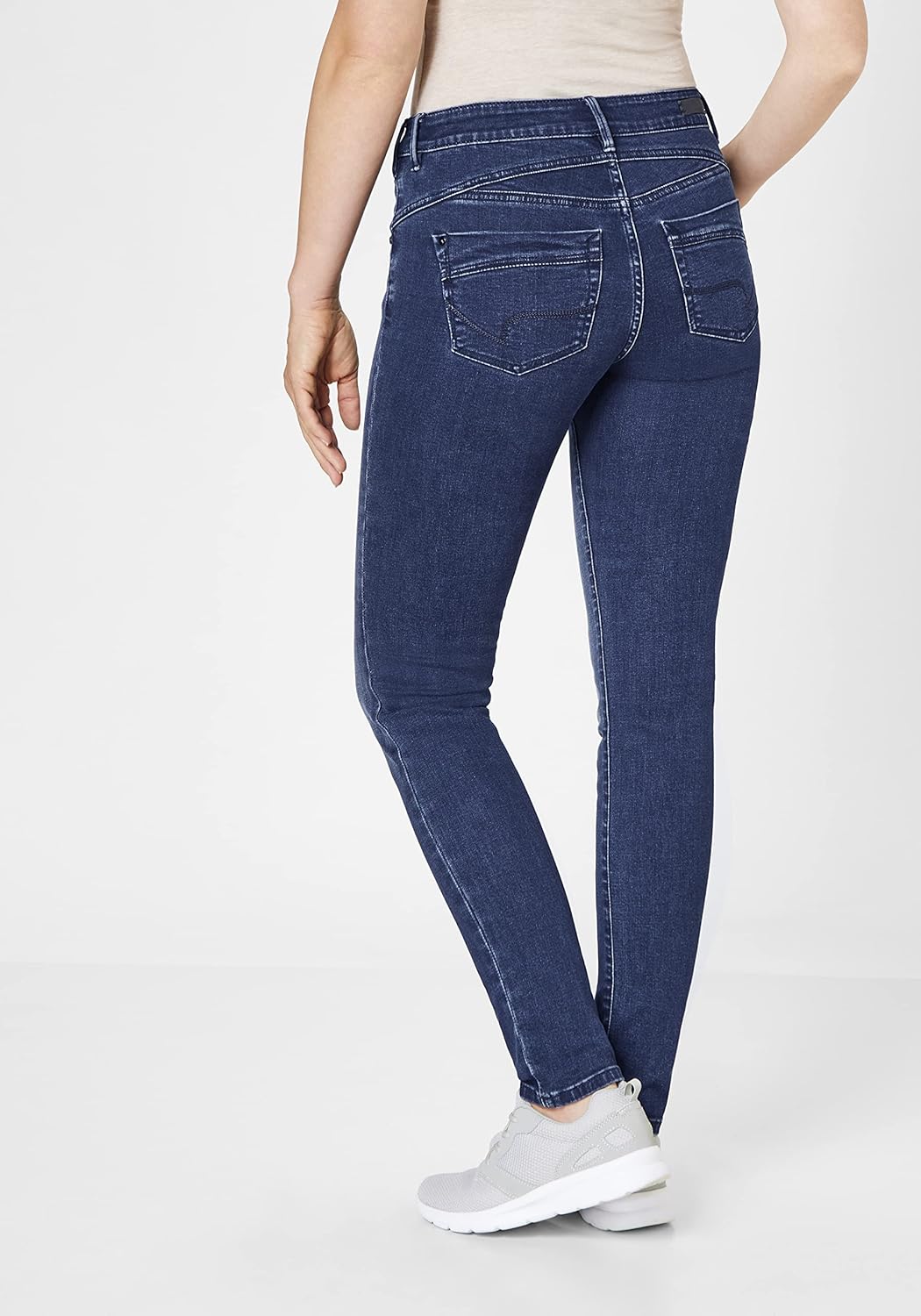 PADDOCK'S Shape Denim Röhrenjeans mit Stretch Lucy Blau 34W / 30L, Blau 34W / 30L