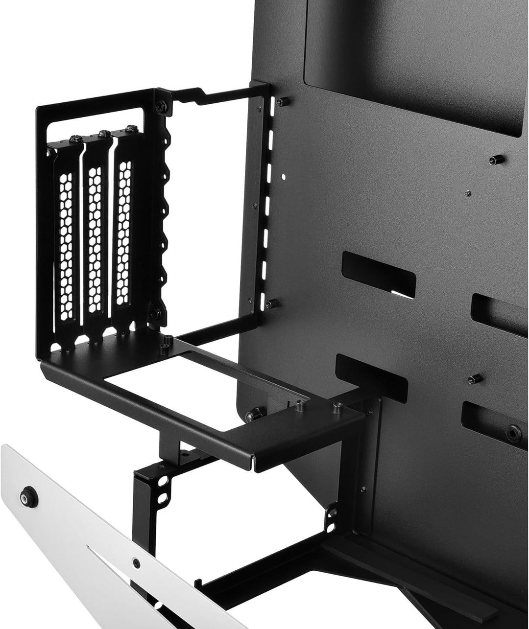 Sharkoon Elite Shark CA700, massives Design-PC-Gehäuse, ARGB, PCIe-Riser-Kabel zur vertikalen Grafik