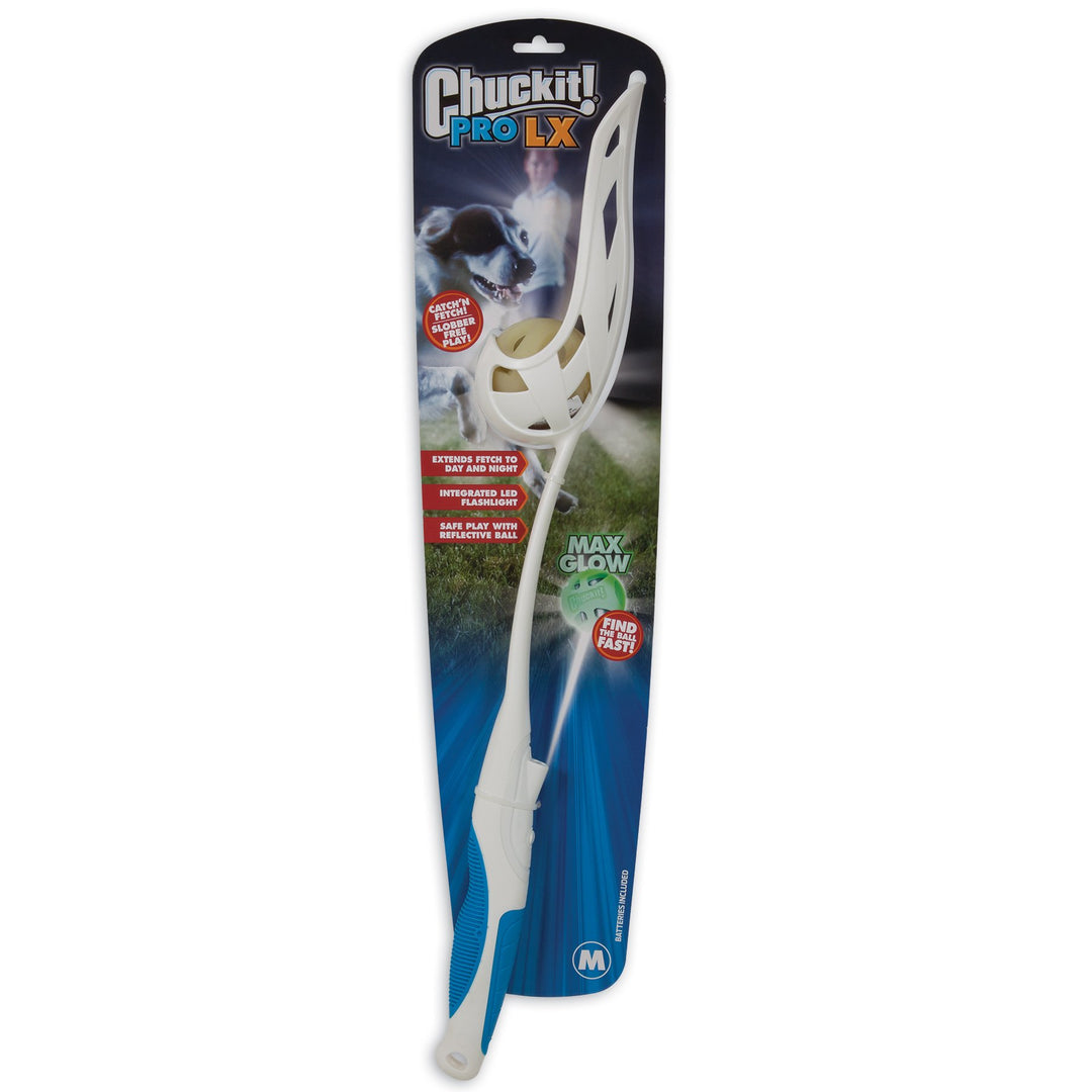 Chuckit CU33062 Ballwerfer PRO LX, Startgerät geliefert mit 1 Fetch Ball für Hunde