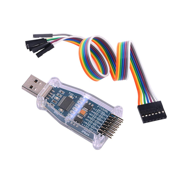 USB auf TTL UART 5V 3v3 3.3V 1v8 1.8V 2.5V Adapter Connector Converter FT232RL