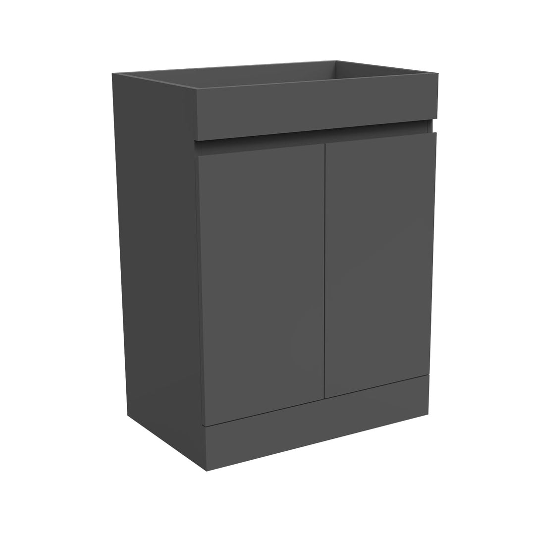 Aica Sanitär Waschbeckenunterschrank 50cm Standschrank Unterschrank Badschrank Waschtischunterschran