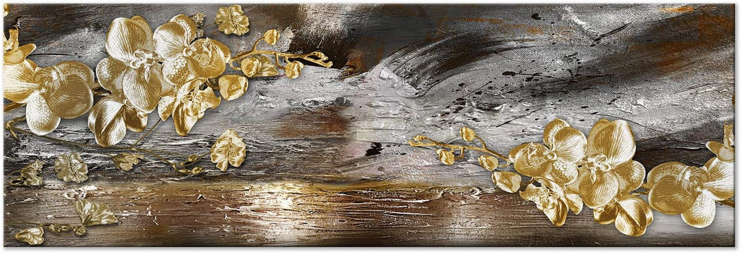 murando - Bilder Abstrakt 150x50 cm Vlies Leinwandbild 1 tlg Kunstdruck modern Wandbilder XXL Wandde