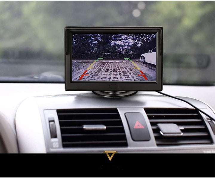 Padarsey 5 Inch Zoll TFT LCD Car Color Rear View Monitor Screen for Parking Rear View Backup Camera