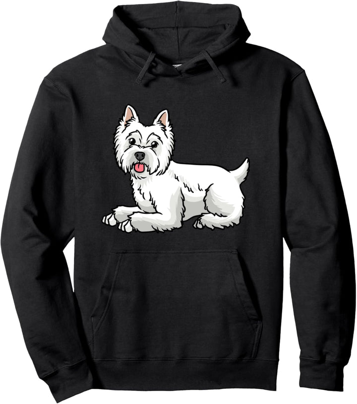 Westie Hund West Highland White Terrier Pullover Hoodie