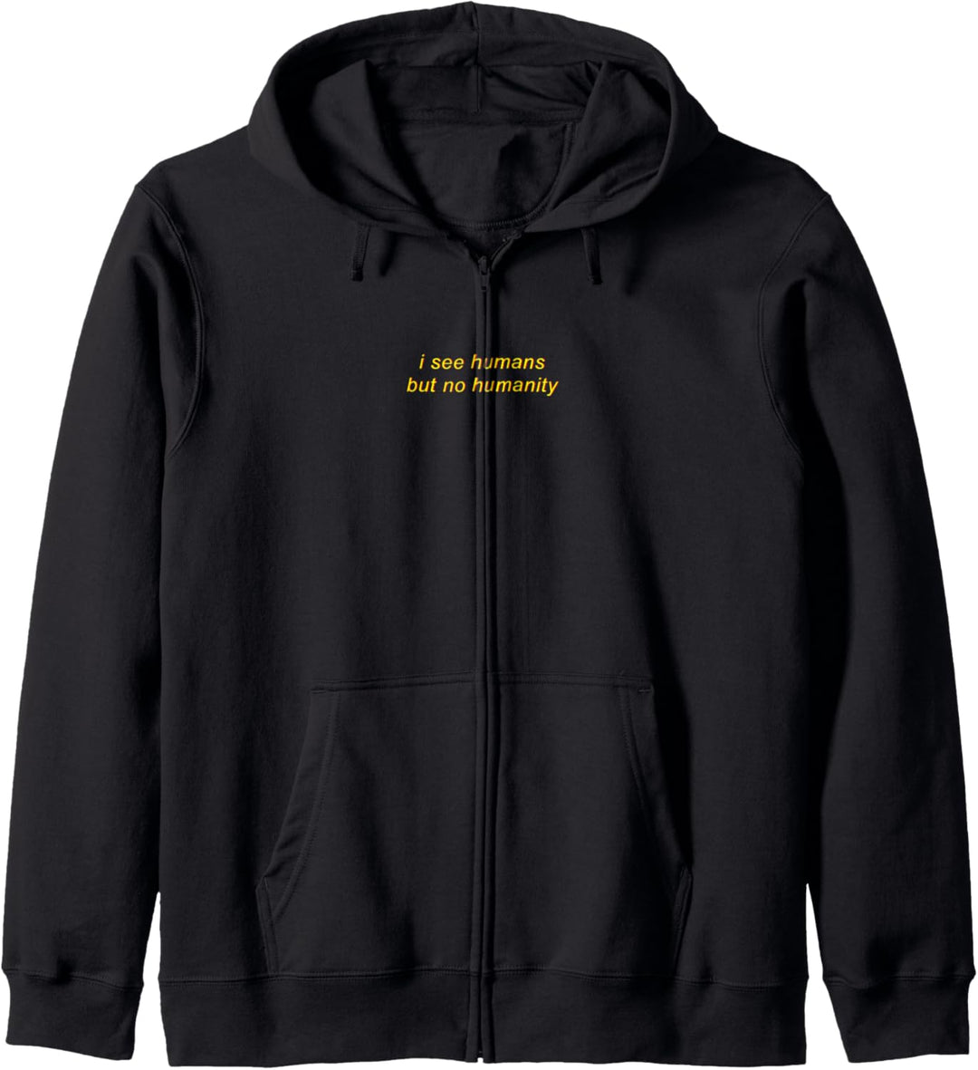 No Humanity Aesthetic Soft Grunge Clothing Teen Girls Women Kapuzenjacke