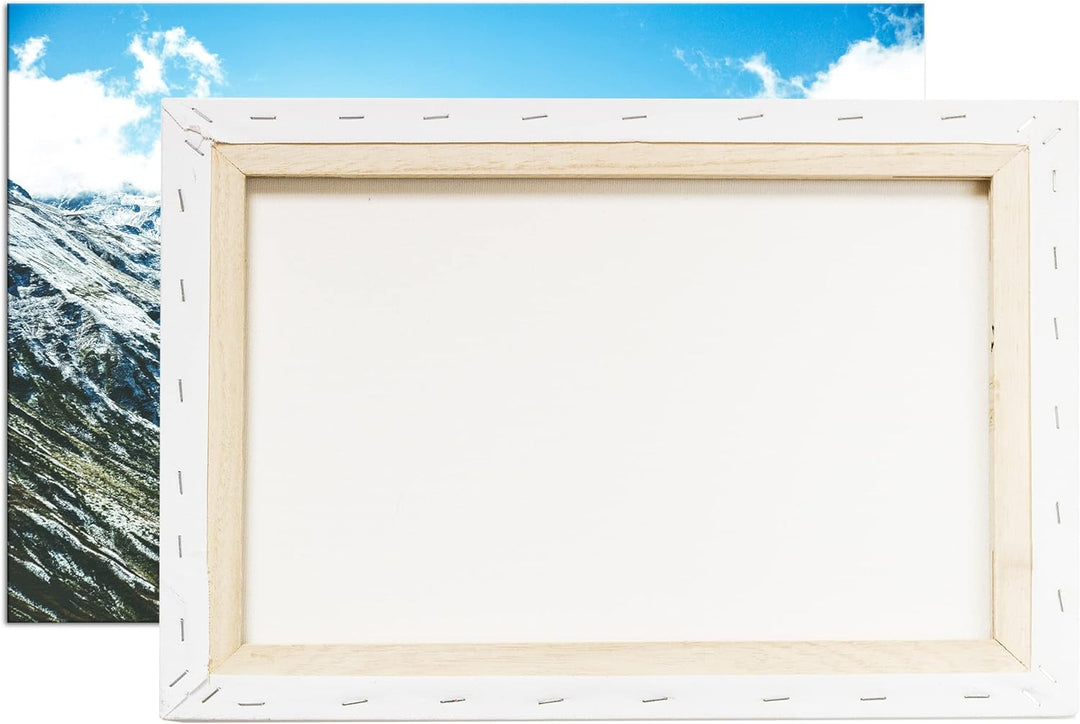 deyoli durch die Berge schlingendes Tal Format: 60x40 als Leinwandbild, Motiv fertig gerahmt auf Ech