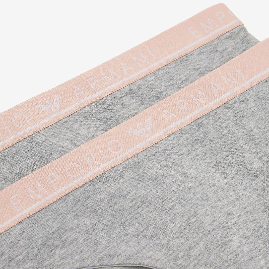 Emporio Armani Damen Briefs (2er Pack), -00948 Light Grey Melange