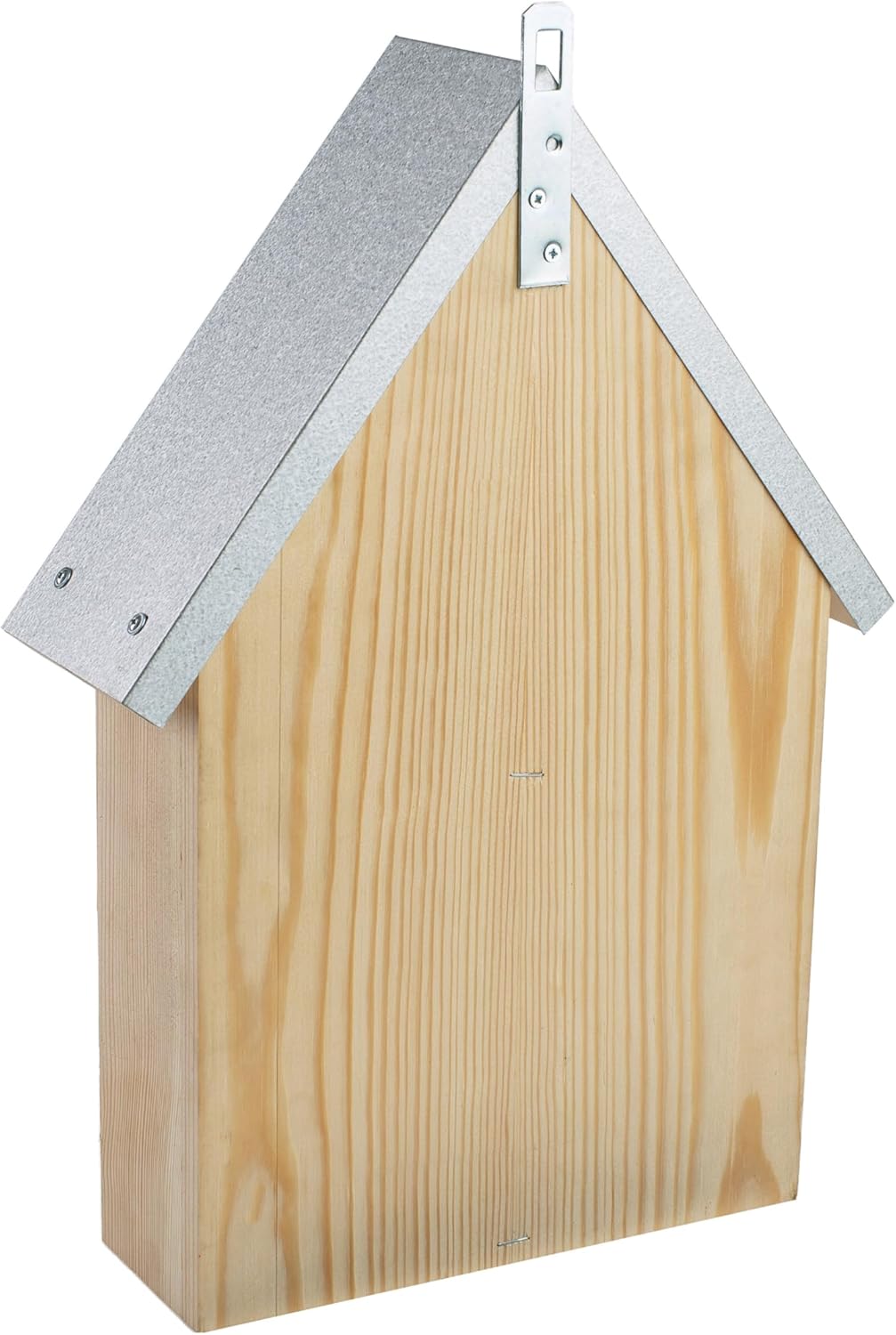 BOGATECO Gross Insektenhotel Bienenhotel aus Naturholz & Metall, zum Aufhängen für Bienen, Marienkäf