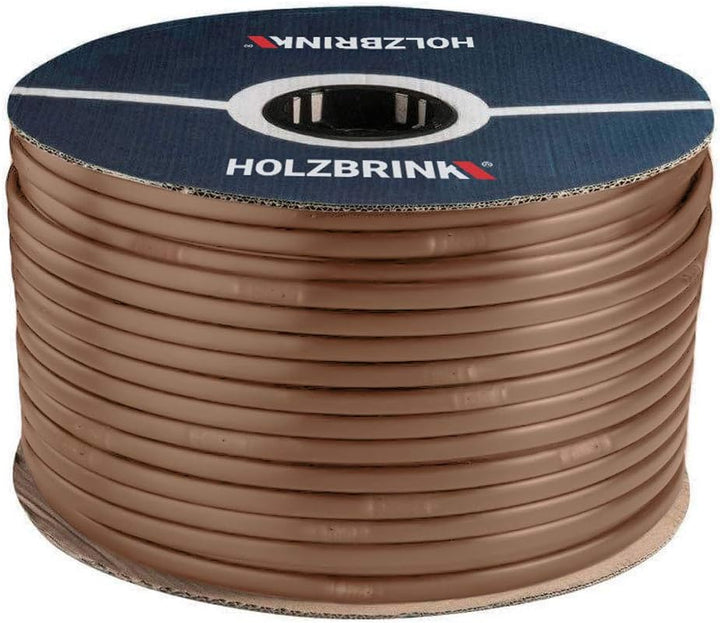 HOLZBRINK Tropfschlauch 5/8" 16mm zur Bewässerung Perlschlauch selbstreinigend, für jedes Gefälle, P