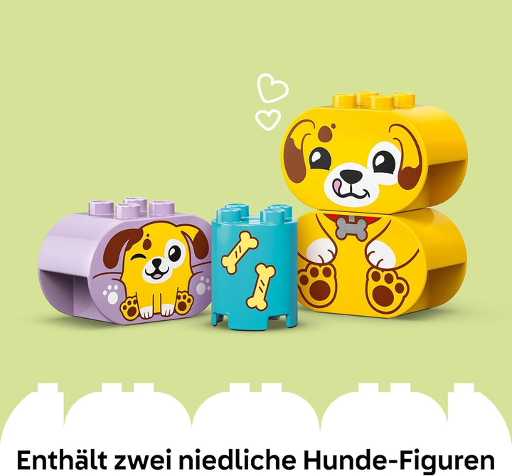LEGO DUPLO Shape Sorter: Puppy House - Educational Sorting Toy for Toddlers, with Colourful Bricks i