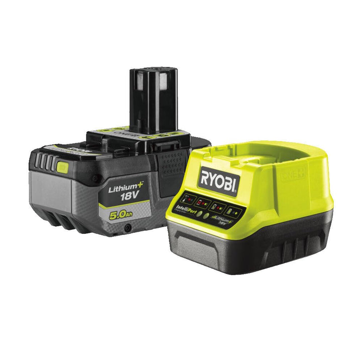 RYOBI 18 V ONE+ Akku-Starterset RC18120-150 (Lithium+ Akkutechnologie: Akku-Ladestandsanzeige, Einze