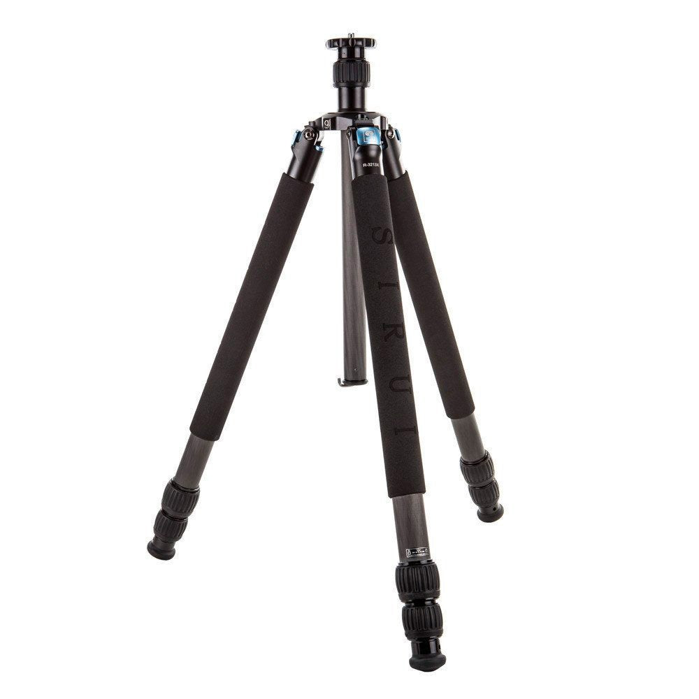 Sirui R-3213X Studio-Dreibeinstativ mit Mittelsäule und 75 mm Adapterhalbschale, 10x Carbon, R-3213X