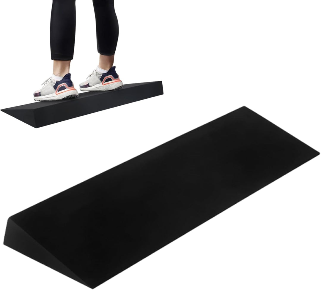 Squat Wedge, Kniebeugenblock, Hochbelastbare & Rutschfeste Squat Wedge, Wadenstrecke Mit Gewichthebe