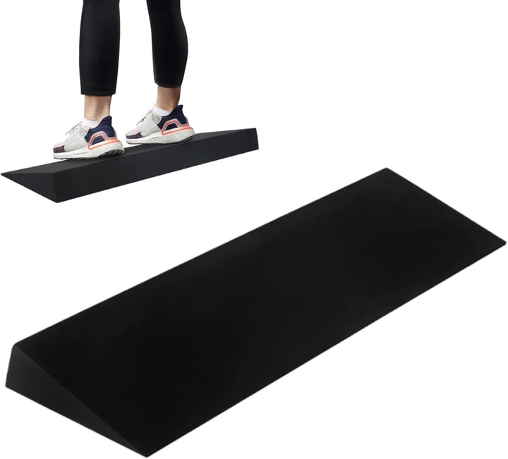 Squat Wedge, Kniebeugenblock, Hochbelastbare & Rutschfeste Squat Wedge, Wadenstrecke Mit Gewichthebe