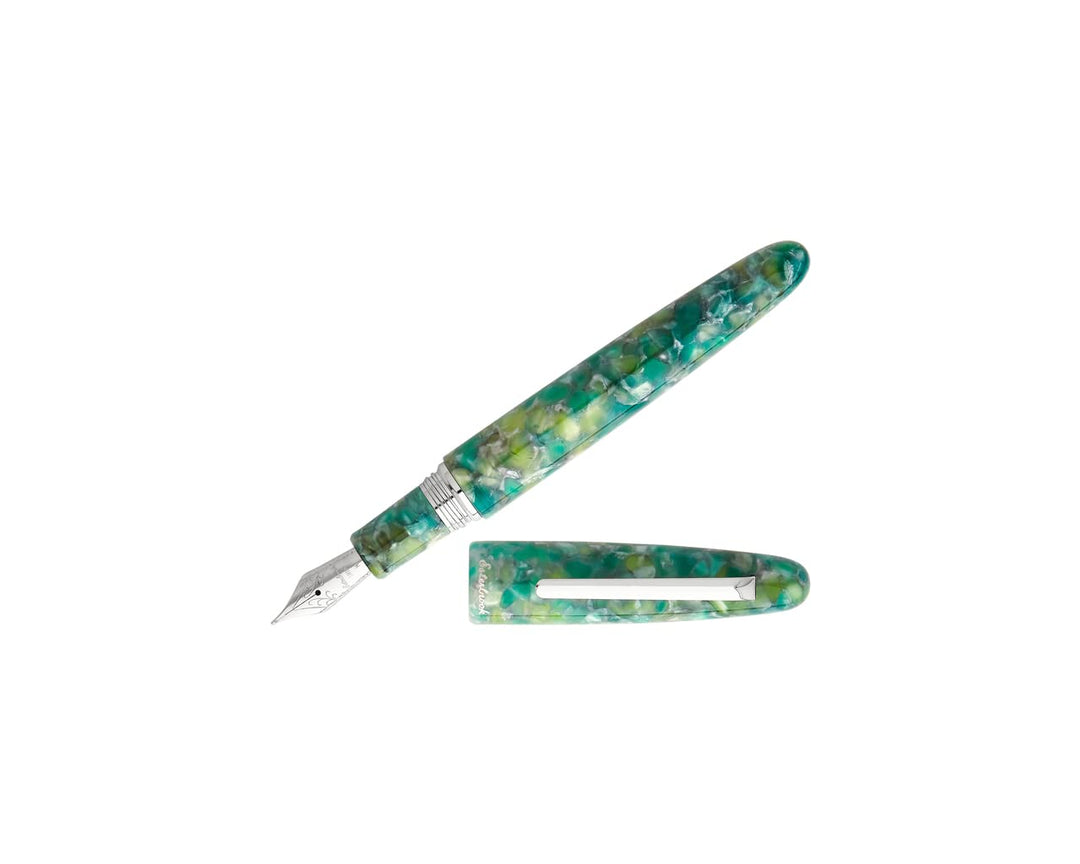 Esterbrook Füllfederhalter Estie Sea Glass aus Edelharz, Federstärke: M, ESG836-M, M