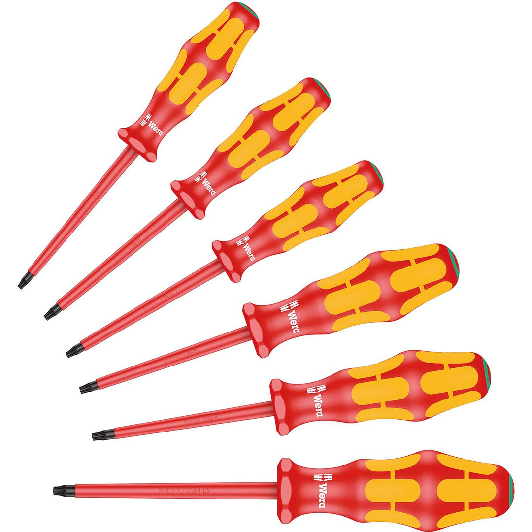 Wera 167 i/6 Schraubendrehersatz Kraftform Plus Serie 100, 6-teilig, 05133356001