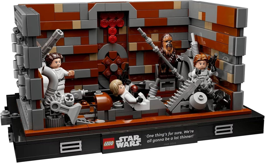 LEGO Star Wars Death Star Trash Compactor Diorama 75339 Bausatz, 802-teilig