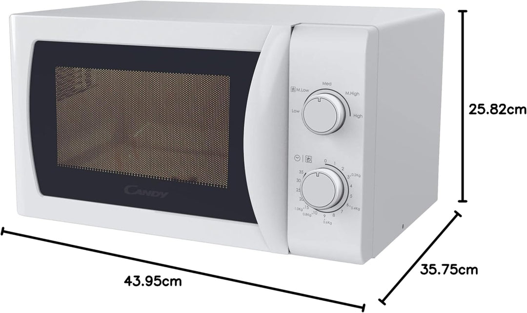 Candy CMW20SMW 700W Mikrowelle - 20 l - Weiss
