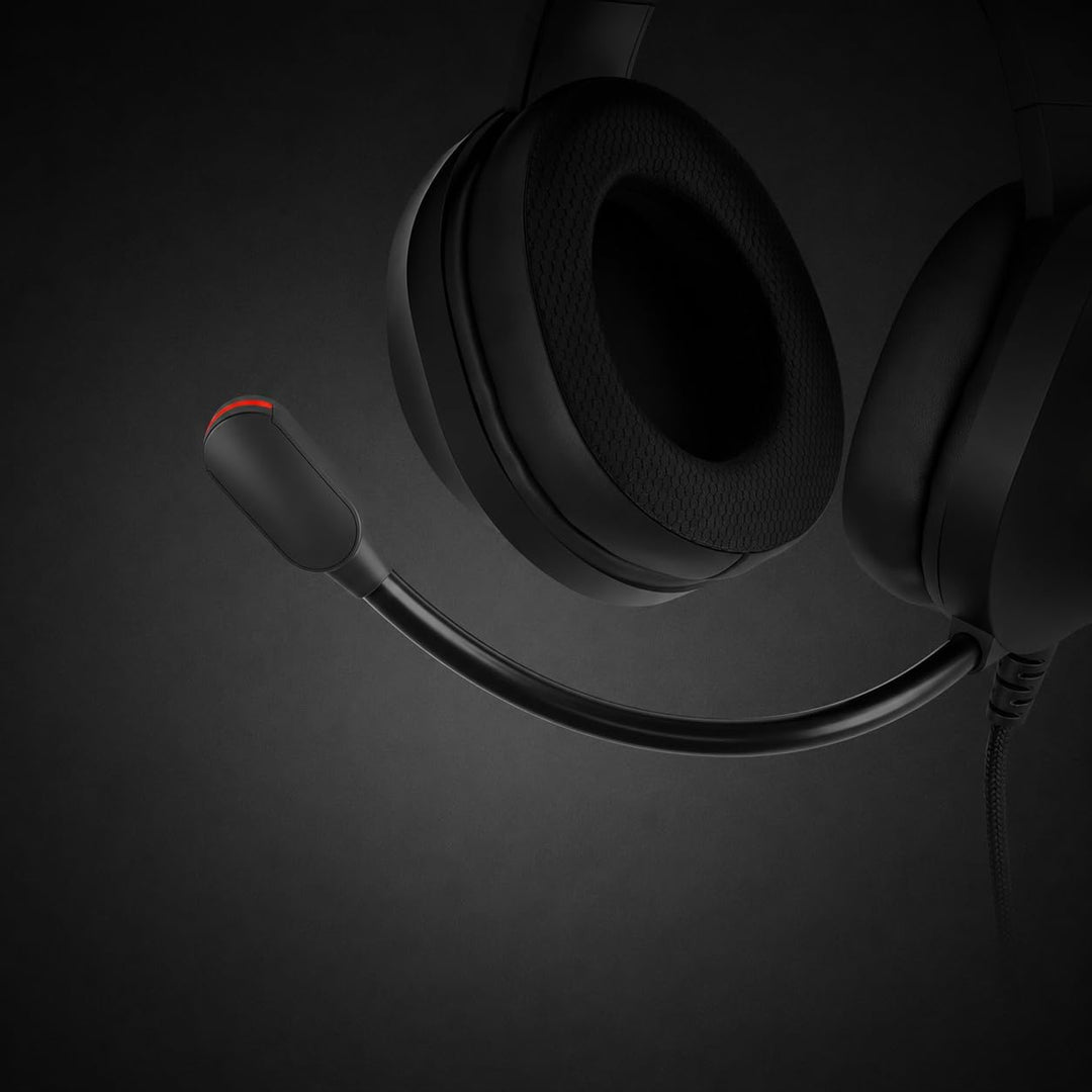 Genesis Neon 213 RGB Gaming Headset, Over-Ear Kopfhörer mit Mikrofon, 50mm Treiber, LED Beleuchtung,