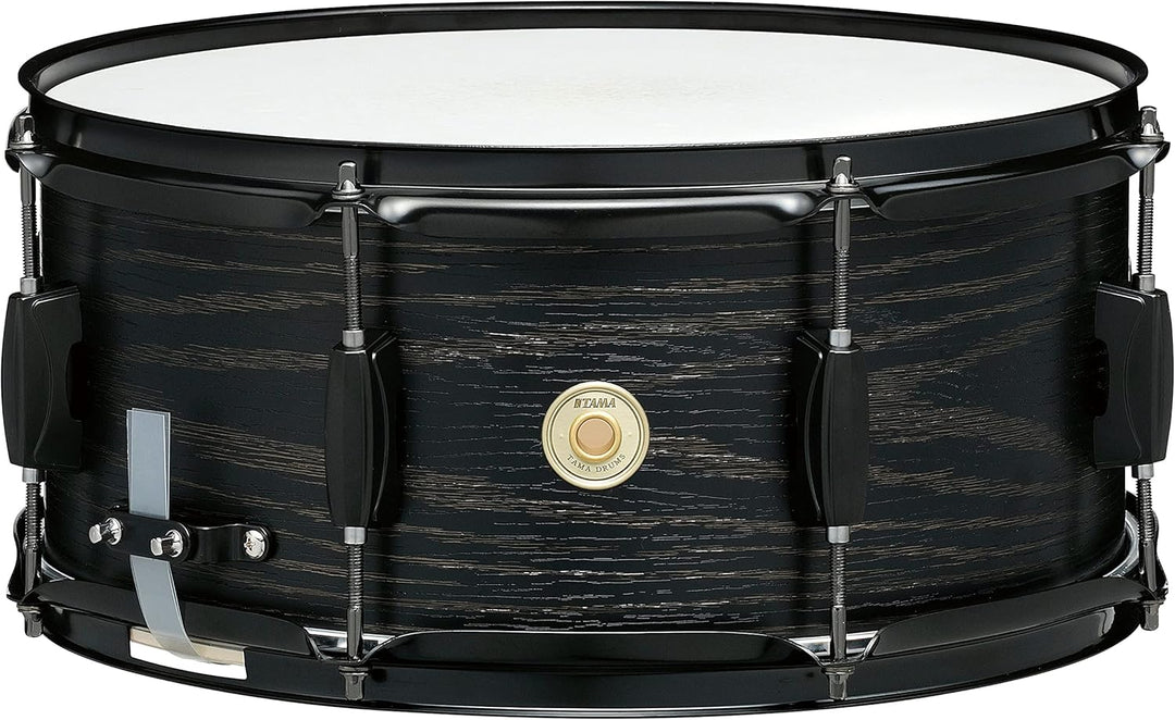TAMA WP1465BK-BOW Snare Drum - 6.5" x 14" - Black Oak Wood