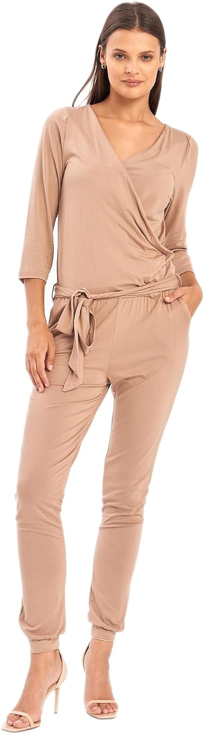 Lemoniade eleganter langer Jumpsuit (made in EU) in verschiedenen Designs und Farben L Modell 2 Capp
