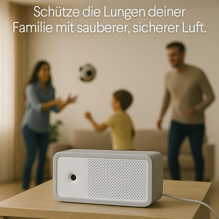 AWAIR - Luftqualität Messgerät - Innovatives CO2 Messgerät (Kohlendioxid Melder) - Monitor für Tempe