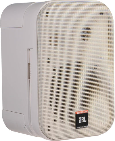 JBL Control 1 Miniatur-Lautsprecher, Pro High Performance, 150-Watt, Studio-Monitor weiss, Weiss