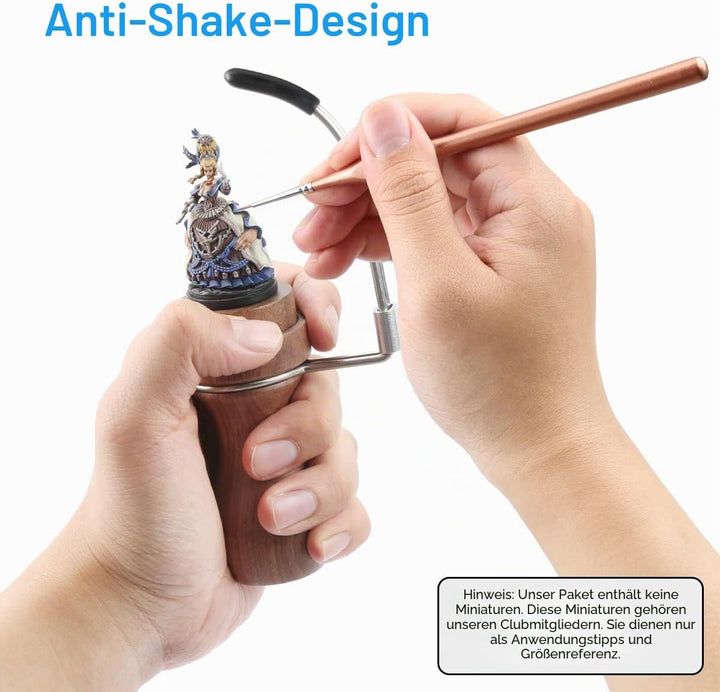 Jucoci Gemälde Griff für Mini-Statuen Gemälde Griff Kompatibel mit Warhammer, DND, Skalierungsmodell