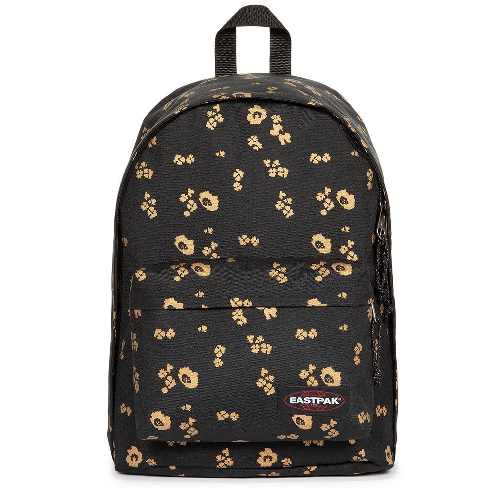 Eastpak OUT OF OFFICE Rucksack, 44 cm, 27 L, Flower Shine Black (Schwarz), Flower Shine Black