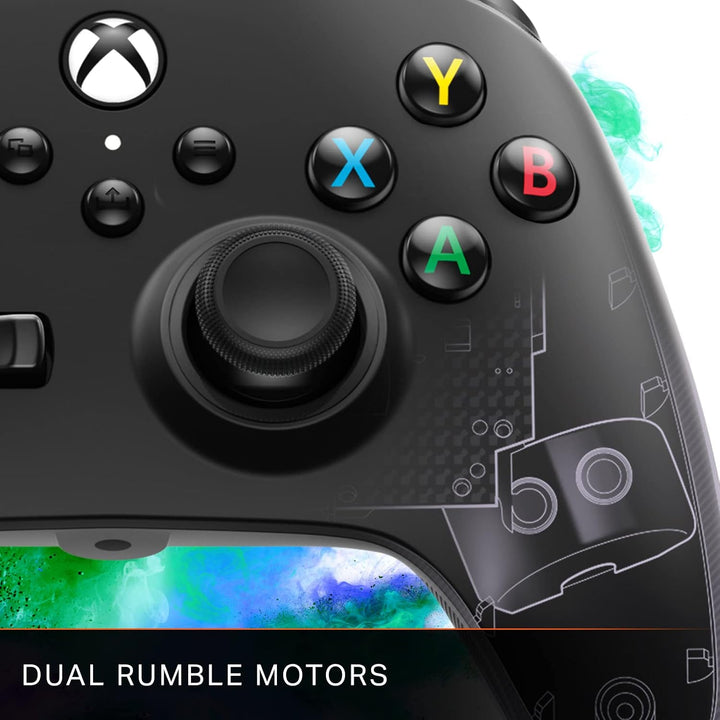 PowerA Nano verbesserter kabelgebundener Controller für Xbox Series X|S – Schwarz, Schwarz