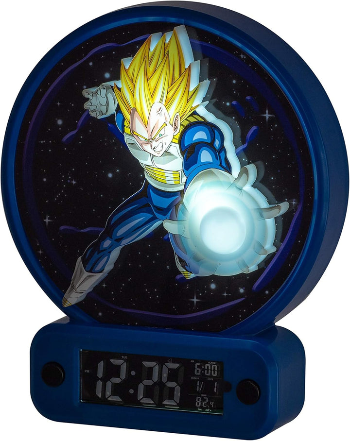 Teknofun 811350 Ball Z Alarm Clock & Lampe Vegeta Blau