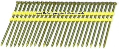 2000 Streifennägel 20° 3,4x100mm glatt verzinkt für Nagler Bostitch Prebena Paslode KMR BeA 2,0M