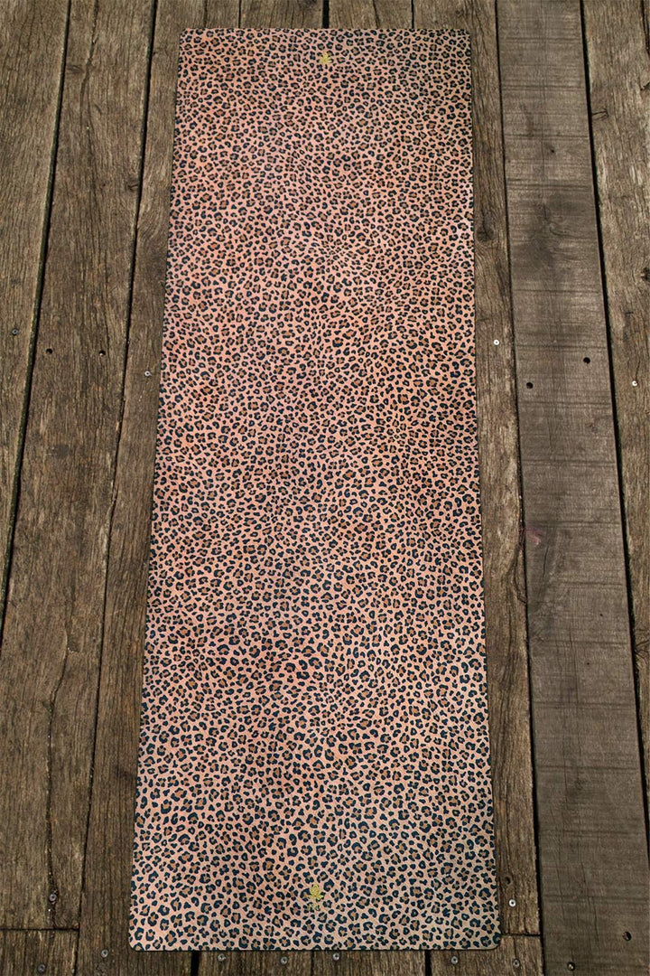 Mala HYBRID Premium Yogamatte aus Naturkautschuk mit Mikrofaser-Oberfläche für Bikram-Yoga, Hot-Yoga
