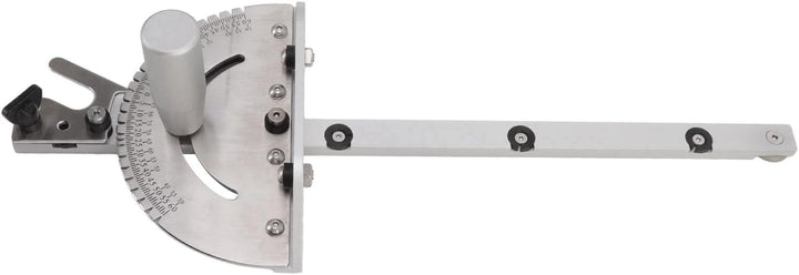 Gehrungslehre für Tischkreissäge, Winkelanschlag für Tischsäge Aluminium Parallelanschlag Tischkreis
