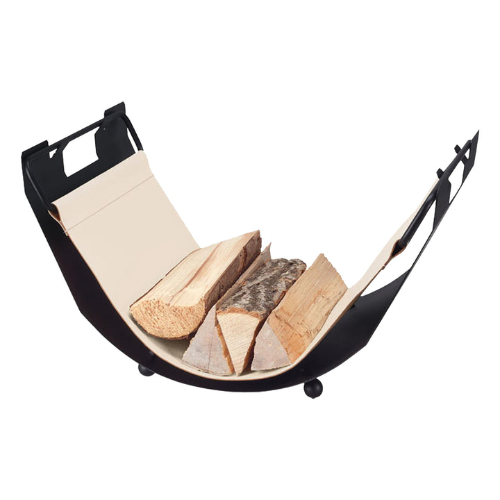 HARK Holzlege Holzablage Leder creme, Creme
