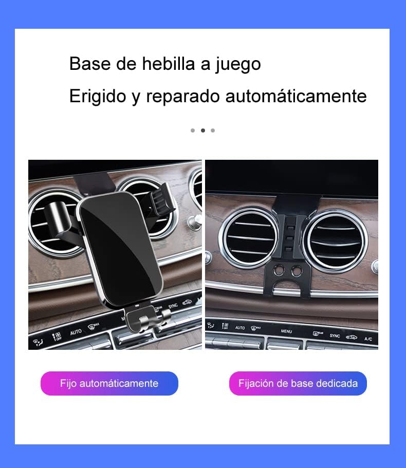 Mobile Phone Holder Compatible with Mercedes Benz e Class w213 Coupe Accessories 2016 2017 2018 2019