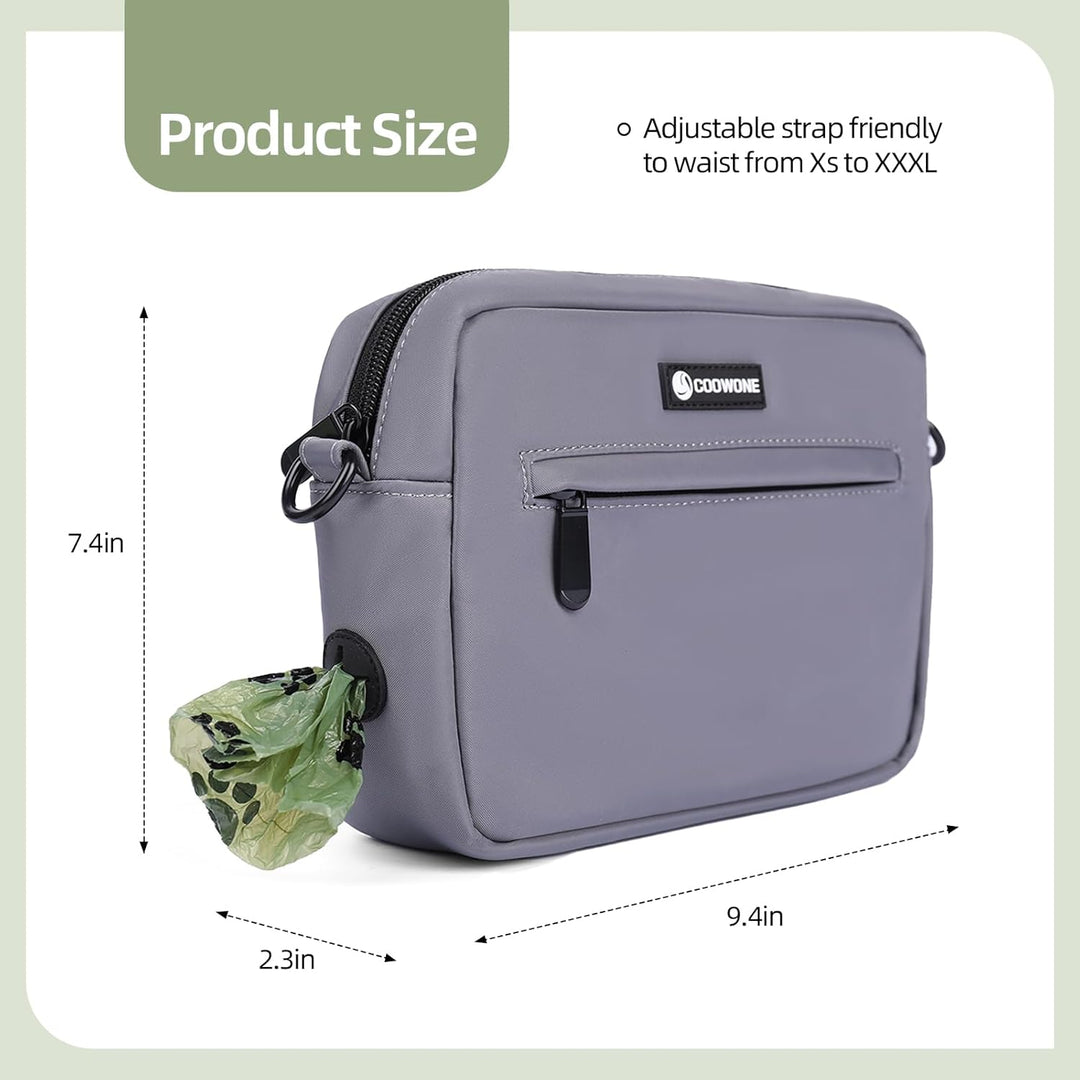 Leckerlitasche für Hunde Gassi Tasche Hund Hundeleckerli Tasche Wasserdichte Hundeleckerlitasche Umh