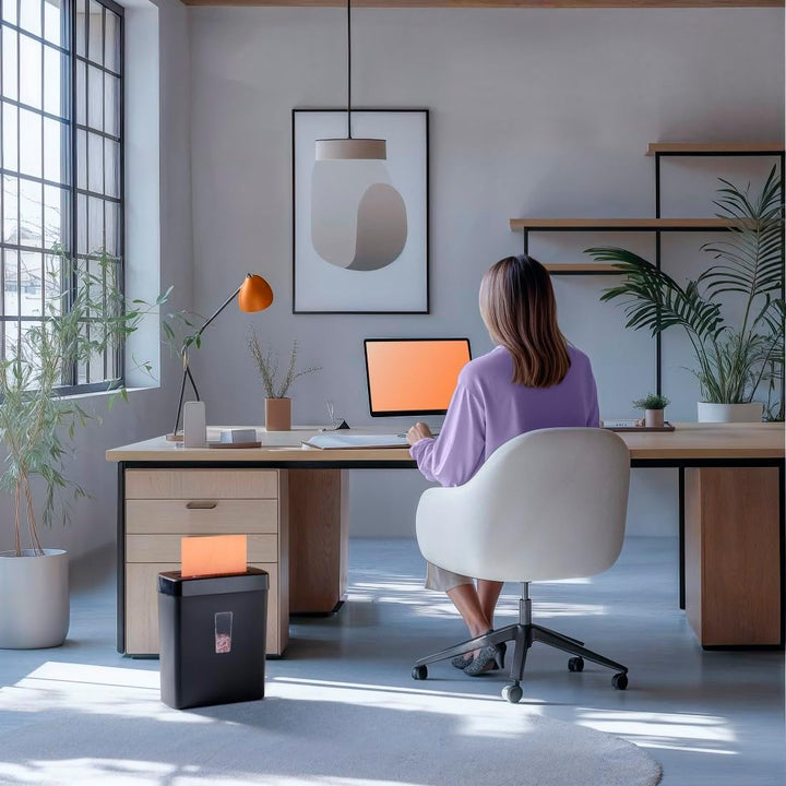 Aktenvernichter Prime M50CD-B, Schredder mit Sicherheitsstufe P5 T2 E2 O1