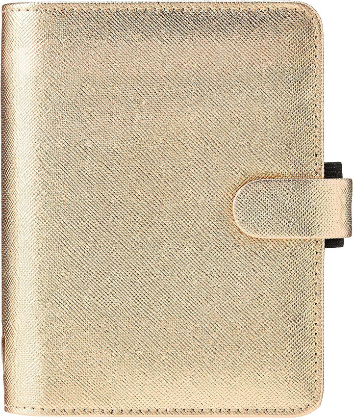 Filofax 22-022626 Saffiano-Organizer, Metallic-Rotgold rose gold, rose gold