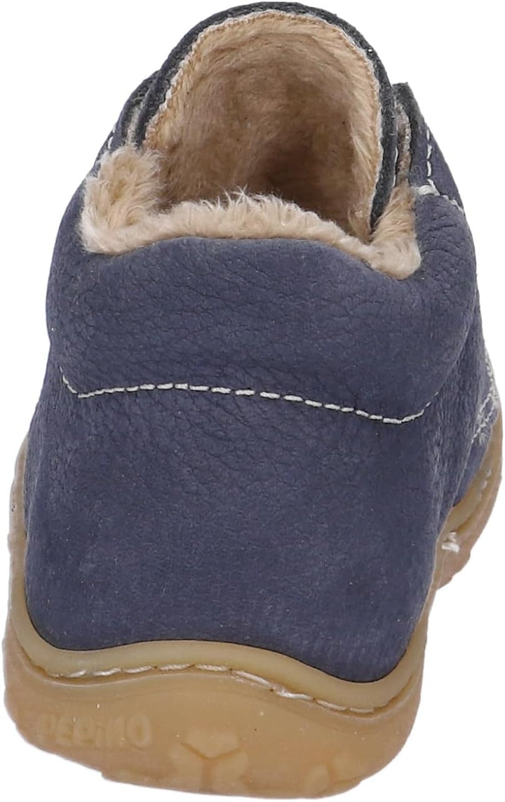 RICOSTA Mädchen und Jungen Lauflernschuhe CORANY, WMS:Weit,terracare 18 EU Weit Blau 170, 18 EU Weit