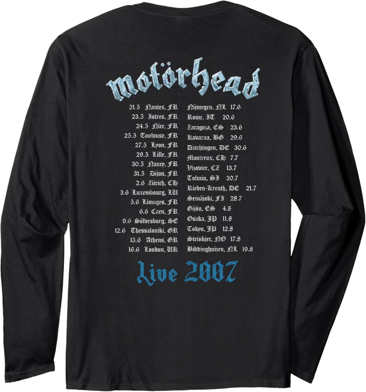 Motörhead – Kiss Of Death Vintage Front/Back Langarmshirt