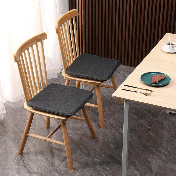 RACE LEAF Vierer-Set 40.5x40.5cm Memory Foam Slow Rebound Sitzkissen Indoor Household Sitzkissen was