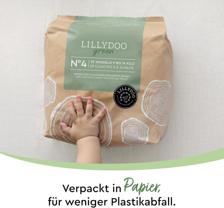 LILLYDOO green umweltschonende Windeln, Grösse 3 (6-10 kg), Monatsbox (165 Stück) ALT Grösse 3 (165)