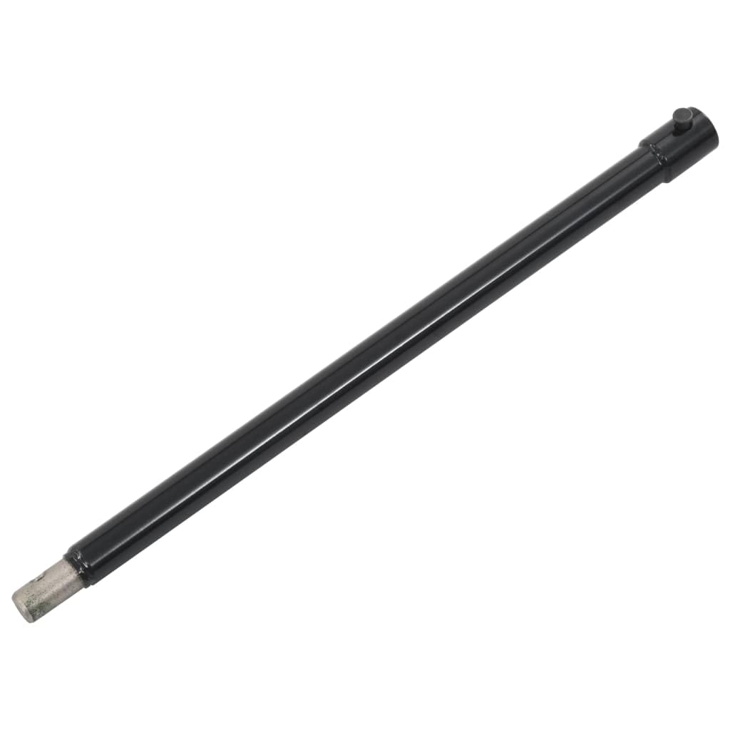 vidaXL Bohrerverlängerung Stahl 0,5 m 0.5 m Schwarz, 0.5 m Schwarz