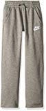 Nike Jungen Boy's NSW Club Open Hem Fleece Pant Fa18 Hose M Carbon Heather/White, M Carbon Heather/W