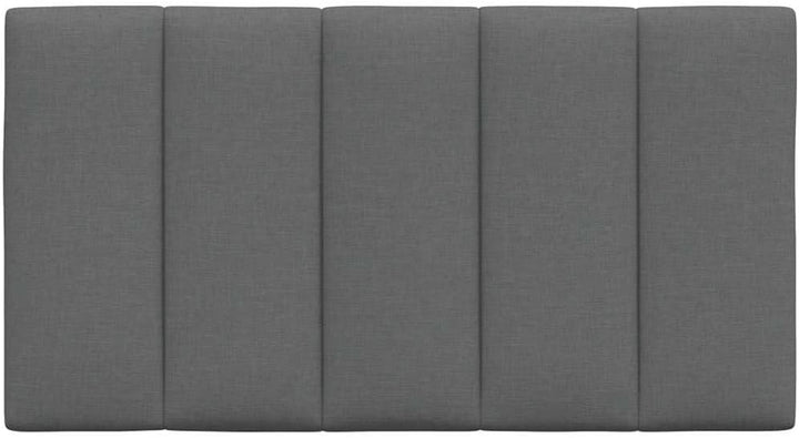 vidaXL Kopfteil-Kissen Hanko Dunkelgrau 90 cm Stoff, Kopfteilkissen, Kopfkissen, Lesekissen, Kopftei
