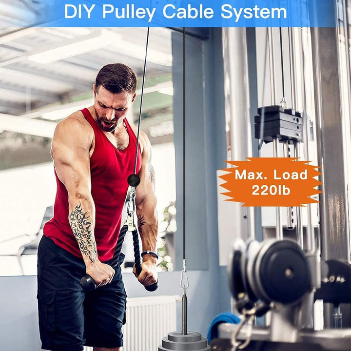 Taeku Kabelzug Fitness Professionelle Kabel Maschine System Home Gym Trizeps Latzug Arm Krafttrainin