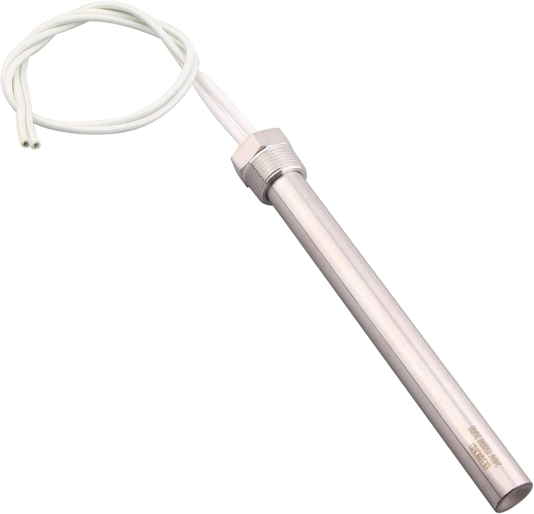 Cartridge Heater 240V 1500W Hot Rod Heating Element Replacement 3/4 Inch 26.44MM Flansch BSP Thread,