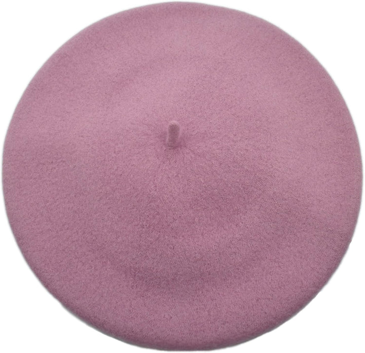MELEGARI Baskenmütze für Damen, 100 % Wolle, Roma Beret, hergestellt in Italien Einheitsgrösse Altro